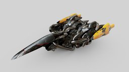 Procedural Hard Surface Modeling Test 27.00 procedural, houdini