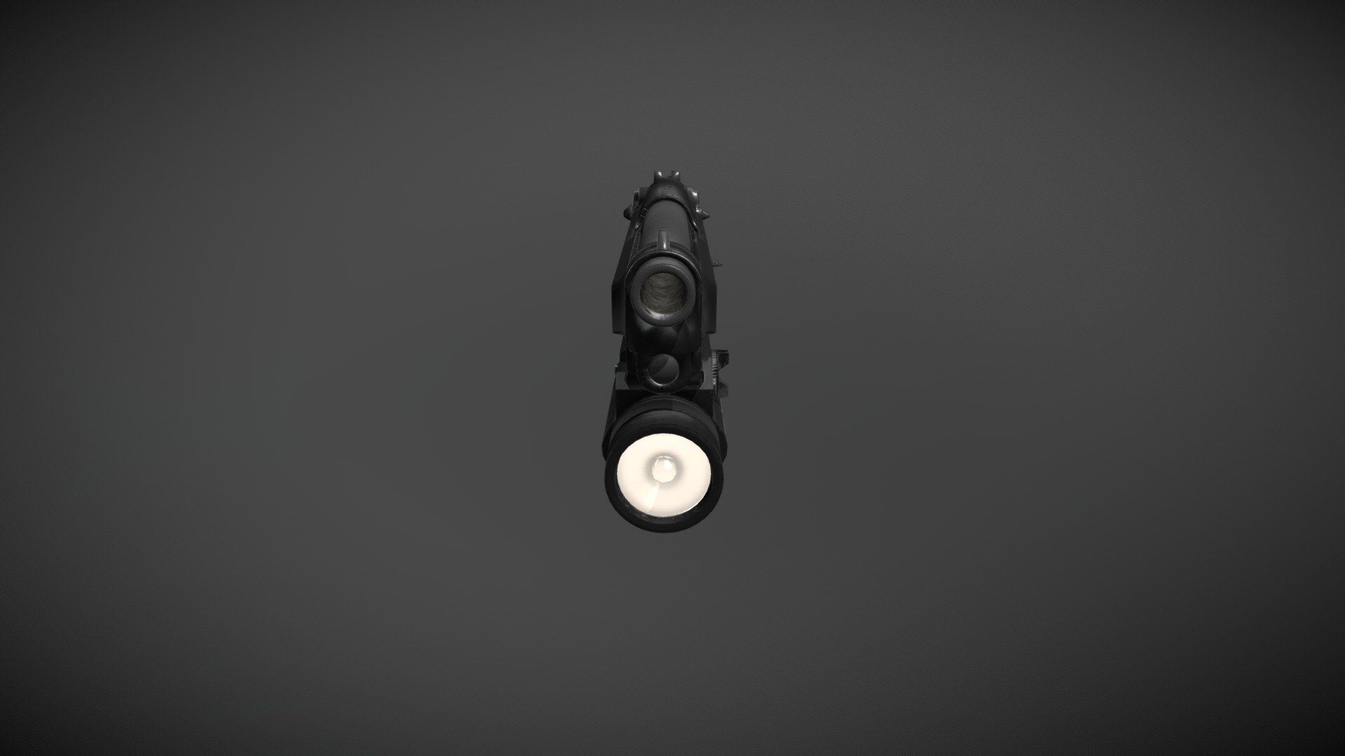 High-quality 3D model of Berreta M9A1 pistol, executed with a low-poly (mesh) grid, ready for use in game engines and other real-time applications. In the complete set of files with a gun and hinged flashlight, textures for 2 options: black and chrome 3d model