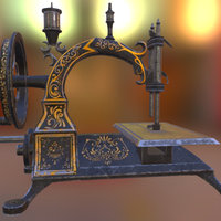 Sewing Machine substancepainter, substance