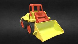 Articulated Loader toy, loader, articulated