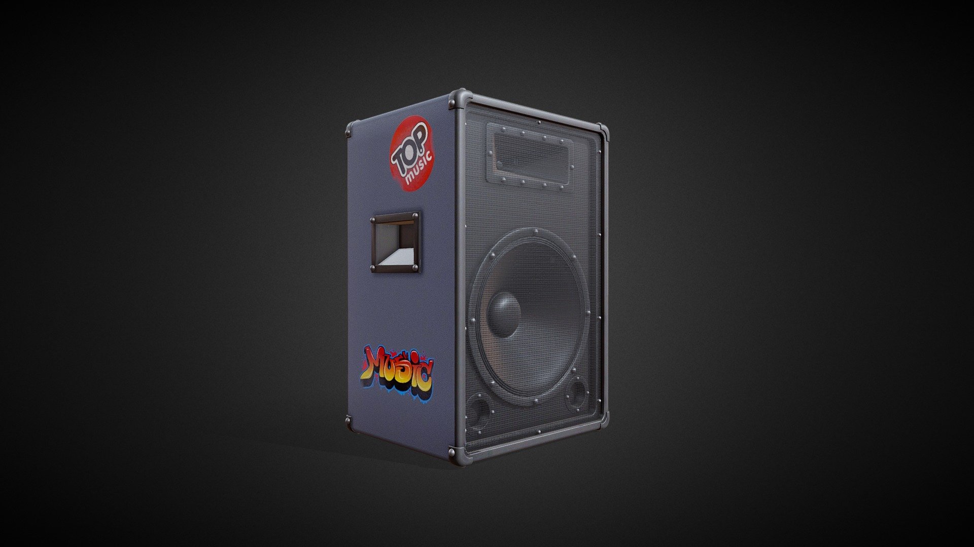 Tutorial here: https://www.youtube.com/@ninashaw-gameart

The model works perfectly in close-ups and high quality renders. It was originally modelled in Blender, textured in Substance Painter and rendered with Marmoset Toolbag 3.

What is in the archive: Blender 3; OBJ; FBX ; Textures

Textures formats: PNG (2K) - Sound Column - Tutorial Included - Buy Royalty Free 3D model by ninashaw 3d model