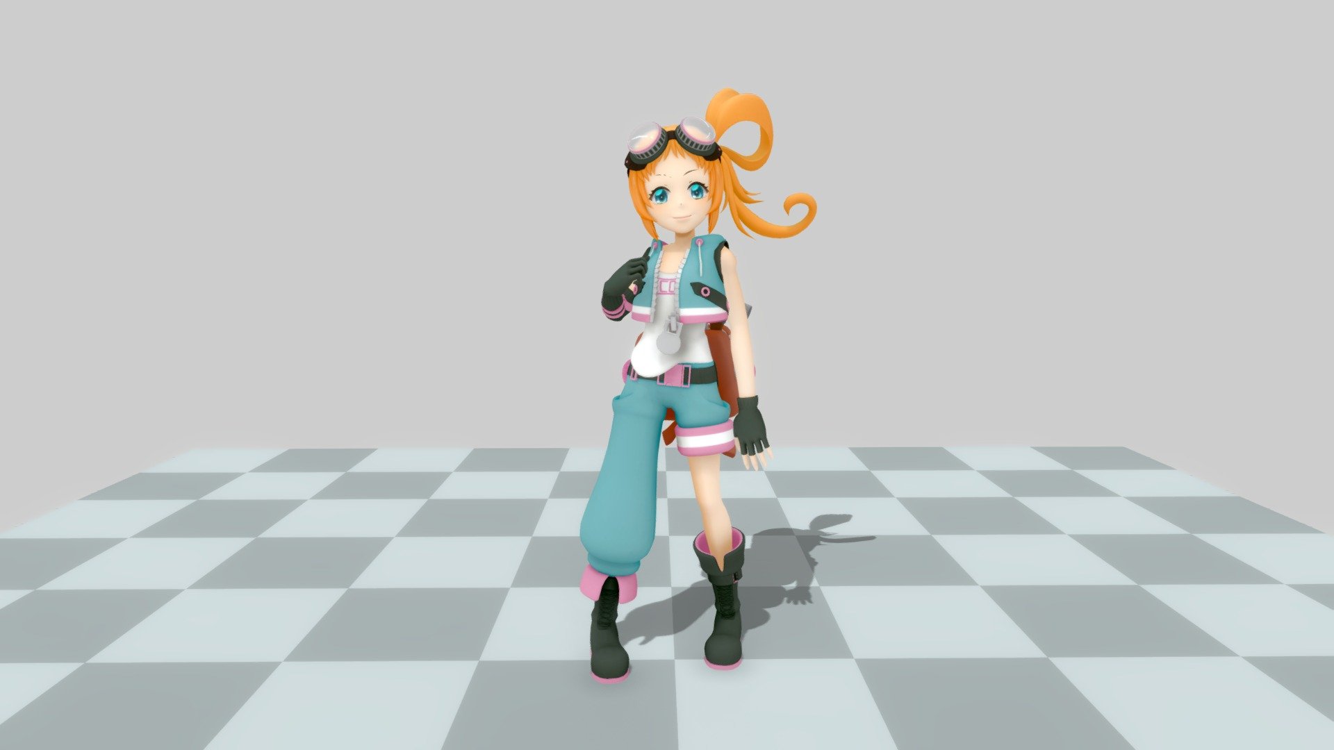 Pico's basic motion pack - Pico Chan Animation Pack - 3D model by Picola Inc. (@picola-inc) 3d model