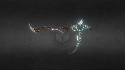 Magic Scythe scythe, substancepainter, substance, weapon, 3dsmax, magic