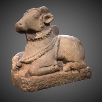 Nandi nandi, hindu, murti, 3dsmax, 3dsmaxpublisher