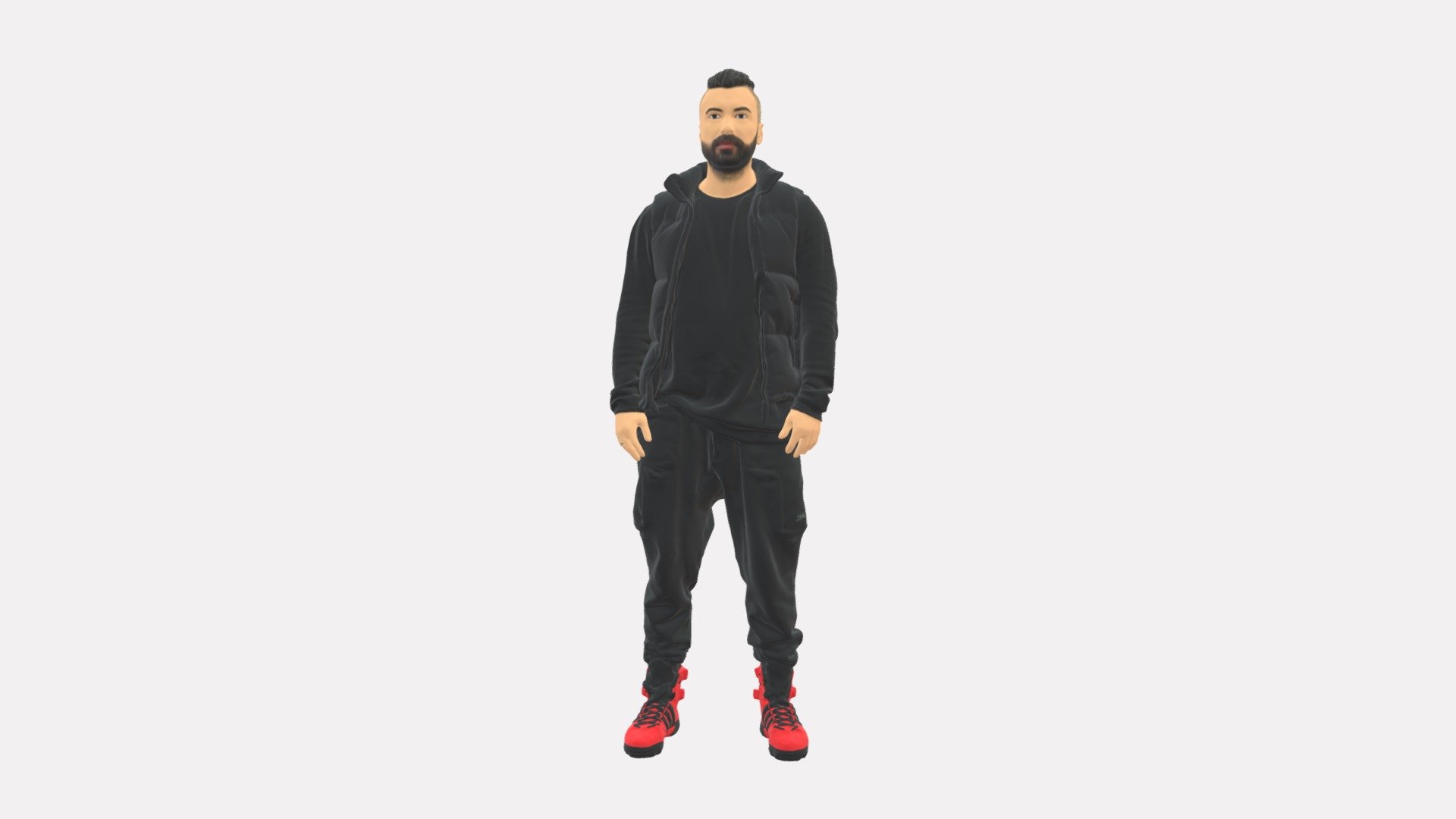 We provide unique 3d scanned models with realistic proportions for closeup and medium-distance views in artworks, paintings and classes. As well as architectural visualization projects.

Main features:




high-end realistic 3d scanned model;

realistic proportions;

highest quality;

low price;

saves you time for more time in landscaping and interiors visualization.

FEATURES 




3d scanned model 

Extremely clean

Edge Loops based

smoothable

symmetrical

professional quality UV map

high level of detail

high resolution textures

real-world scale

system unit: cm

TEXTURES 




Textural Resolution: 4096 x 4096

Color Map

The model is suitable for stereolithography 3d printing 

The model is also ready for fullcolour 3d printing - Man In Black Dress 0215 - Buy Royalty Free 3D model by 3DFarm 3d model