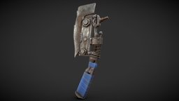 Apocalyptic Blade artwork, apocalyptic, rust, prop, vintage, tools, aaa, props, autodeskmaya, knife-blade, aaa-game-model, substancepainter, weapon, maya, knife, game, 3d, weapons, gameart, hardsurface, gameasset, sketchfab, blade