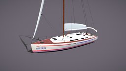 Sailing Yacht yacht, sail, watercraft, ship, boat, sailing-yacht