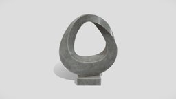 Abstract Stone Art Sculpture 06 