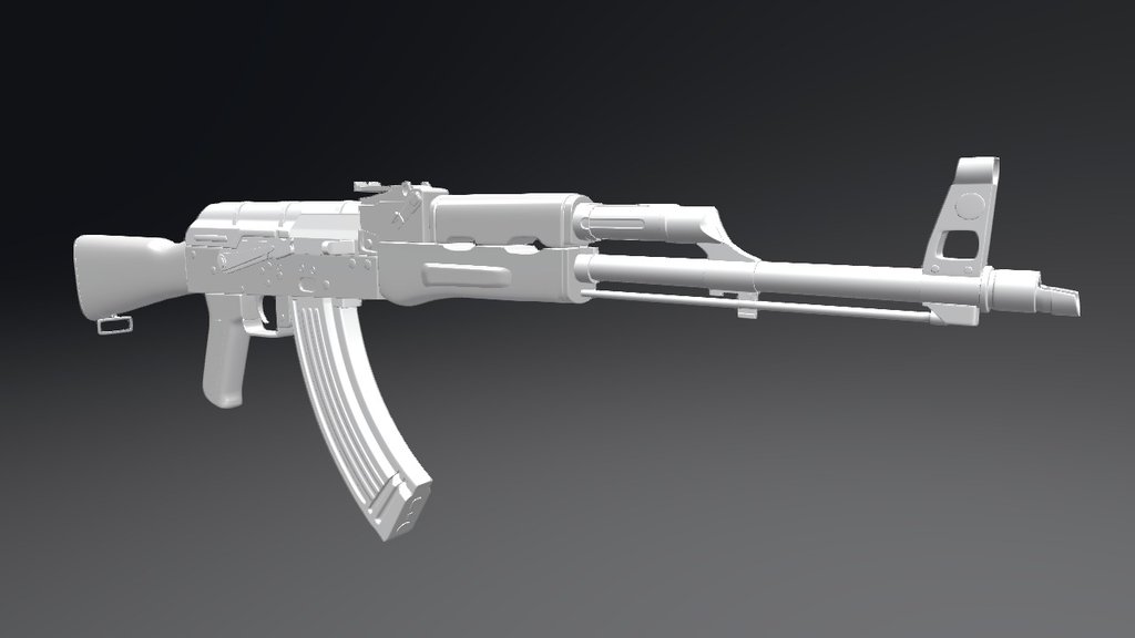 AKM - Download Free 3D model by TN_Nomad 3d model