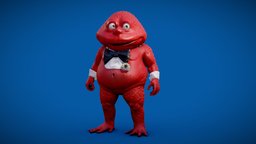 Gabibbo frog, italian, funny, gabibbo