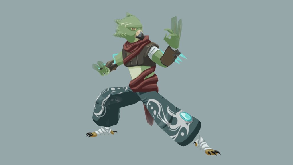 Trying some cel shaded 3d modelling. Unfortunately it's a scrapped concept for a game we're working on but I thought it deserved love and to be realised 3d model