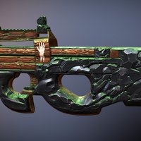 CS:GO P90 | PREHISTORIC MOSS csgo, steamworkshop