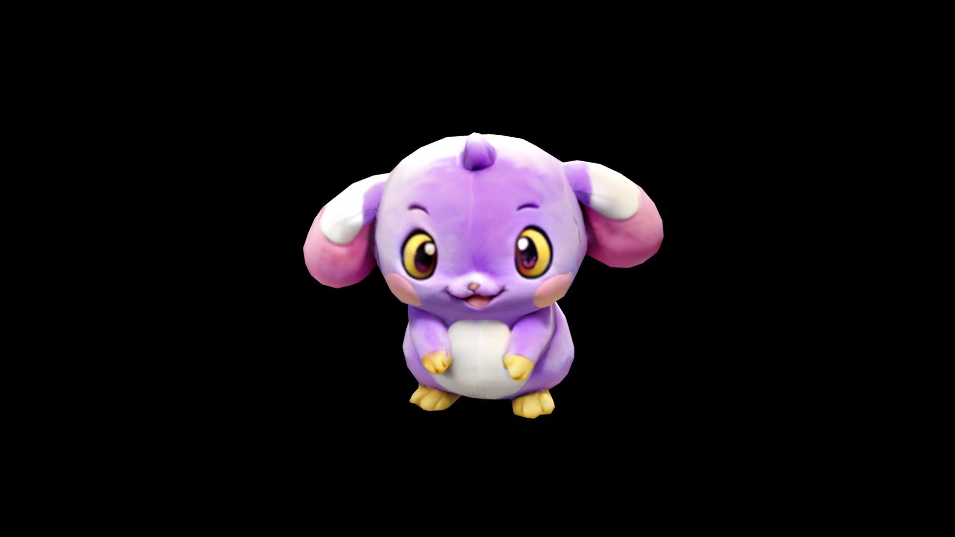 fb3ef8ea-710a-427e-99a6-d7cdc918502c
 Workflow tripo3d Lumalabs CSM meshy Woobot Withpoly masterpiecestudio Blender playground : 
 &ldquo;Lovely Lila: The Magical Plush Bunny of the Skies