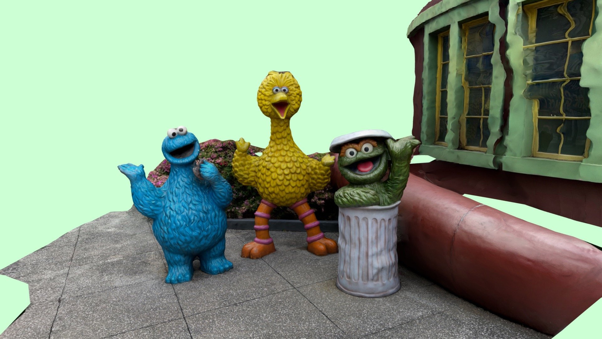 Sasame Street (USS)(Sentosa) - Sesame Street (USS)(Sentosa) - Download Free 3D model by Mr. Mushi (@mr.mushi) 3d model