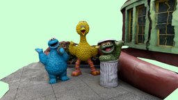 Sesame Street (USS)(Sentosa) sesamestreet, universalstudios, cookiemonster, sesame-street, bigbirdsesamestreet, universal-studios-singapore, oscarthegrouch