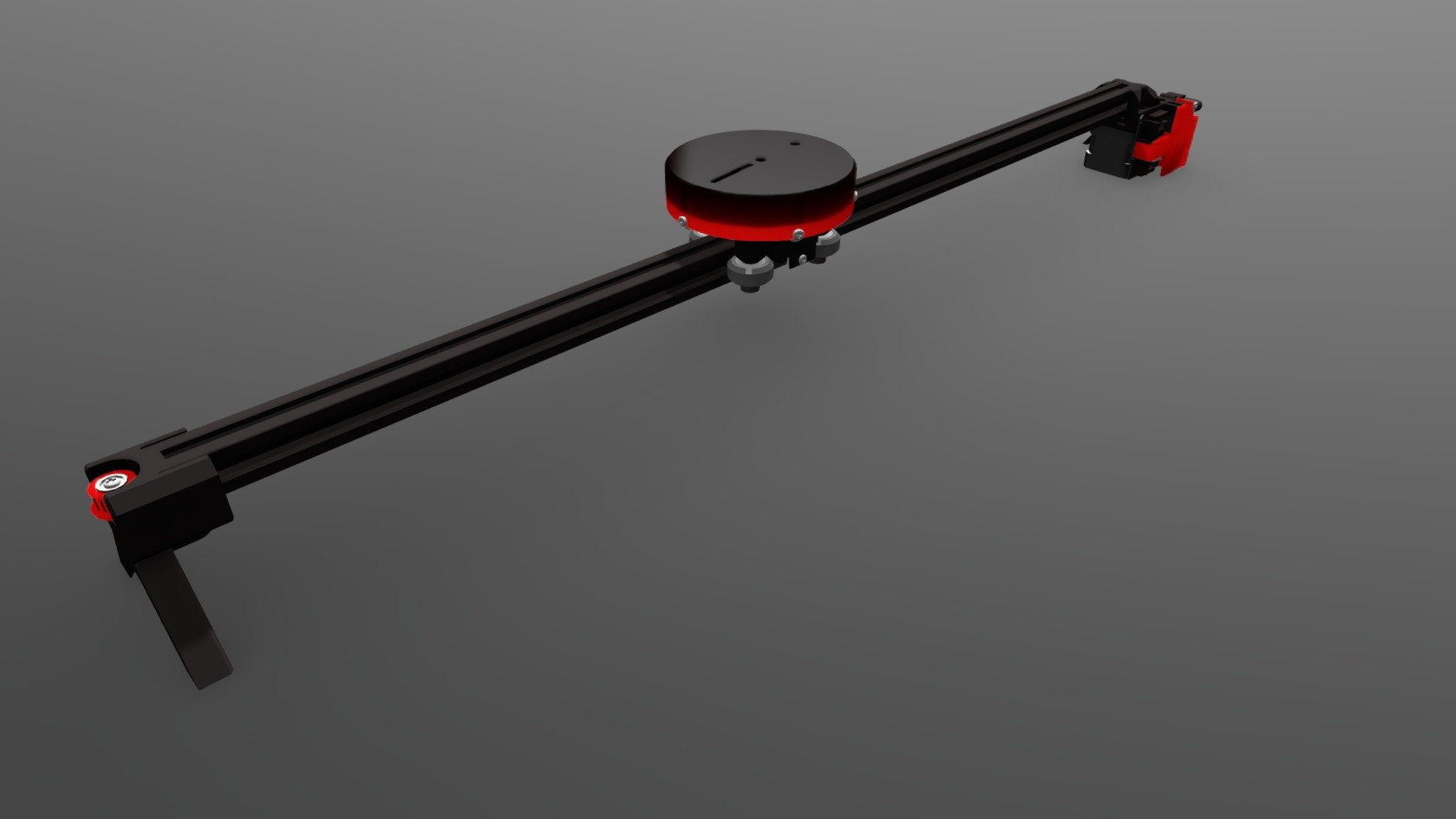 This robot will move a camera/smartphone on a rail and “track” an object.  The camera, placed on a carriage as it moves, will point at the target object according to the info provided to the robot via the control APP

Perfect for time lapsed and object tracking videos

More info: https://www.jjrobots.com/camera-slider-tracking-system-3d-printed/ - Camera Slider with Object tracking  (V 2.0) - 3D model by jjRobots 3d model