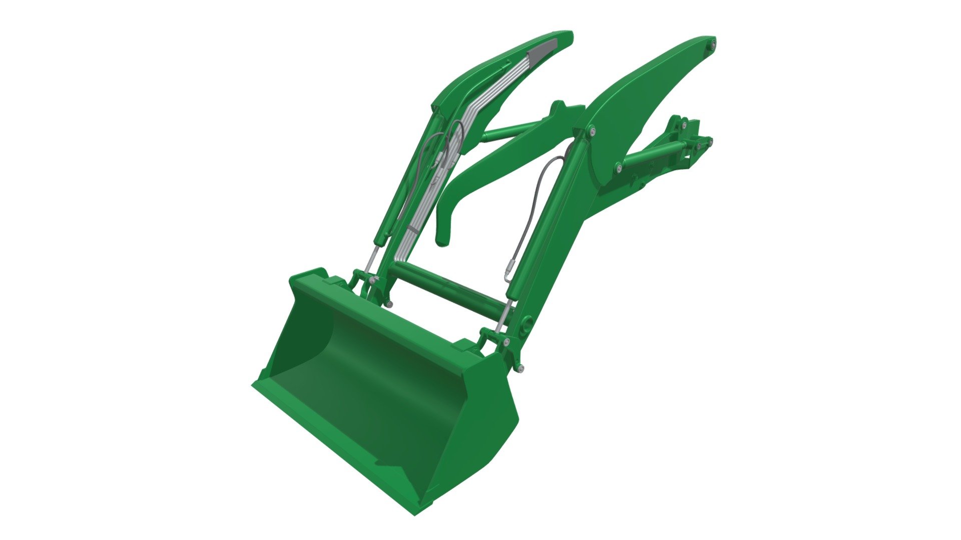 High quality 3d model of crane 3d model