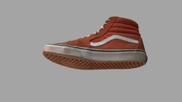 Vans sneaker shoes, vans, sneakers, 3dscan