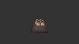 Roll Yin Yang (Рол Інь-Янь) sushi, photogrammetry, 3dmodel