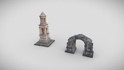 GLANUM roman, glanum, architecture