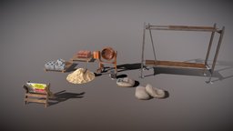 Construction props, scaffolding, concstruction
