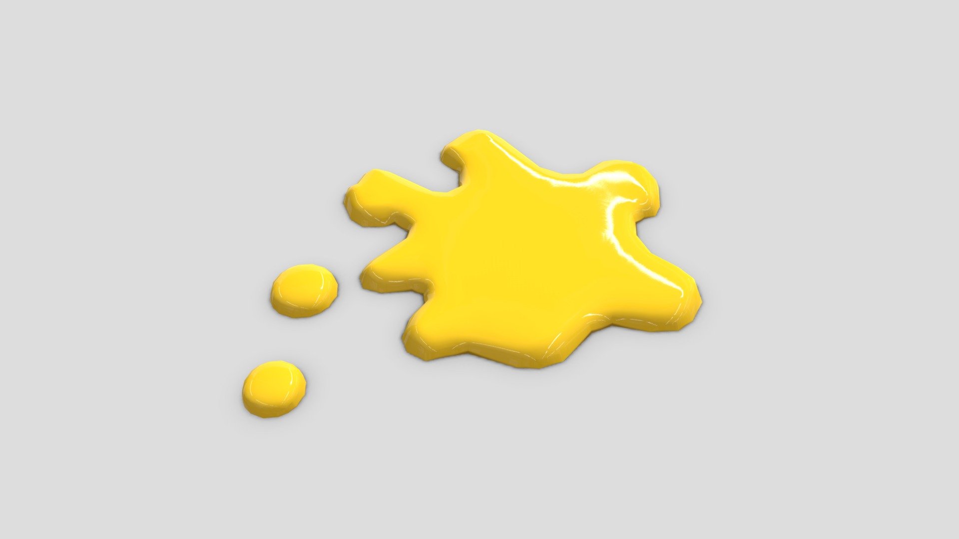 ‘After big splashing the thick drop is the spot!’

● 2048 x 2048 PBR textures

● normal map is baked from the high poly model

If you need help with this model or have a question – please do not hesitate to contact with me. I will be happy to help you.

Contact: plaggy.net@gmail.com

Formats: .fbx, .dae, .max, .obj, .mtl, .png, .glTF, .USDZ Polygon: 312 Vertices: 318 Textures: Yes, PBR (ao, albedo, metal, normal, ORM, rough) Materials: Yes UV Mapped: Yes Unwrapped UVs: Yes (non overlapping) - Color Spot 3 - Buy Royalty Free 3D model by plaggy 3d model