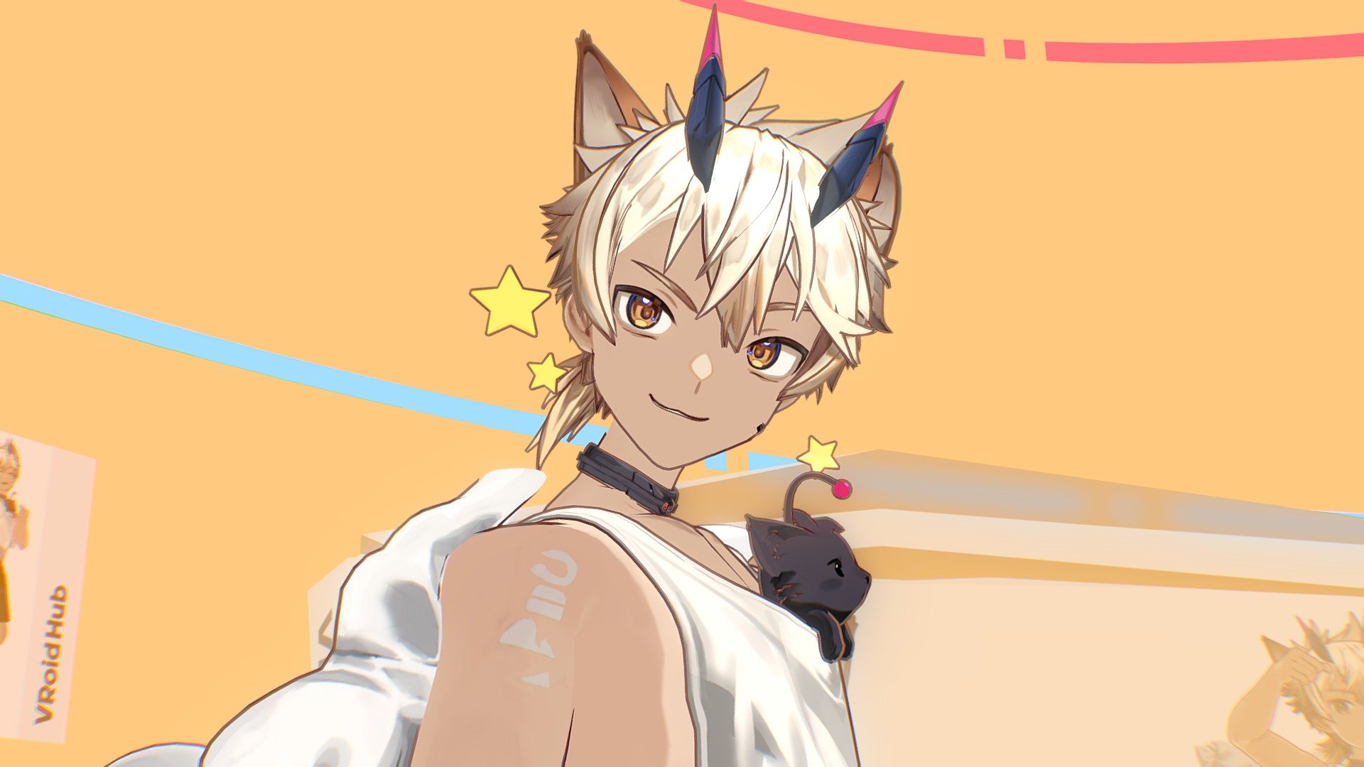 https://hub.vroid.com/characters/3556319016272325522/models/7158740460882405166

【Commission】
space.bilibili.com/388467518/

 - 喵铁碳 ニャテタン Nyatetan - 3D model by Nilcat 3d model
