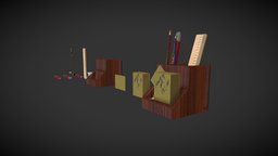 Office Supplies office, pencil, marker, props, supplies, ruler