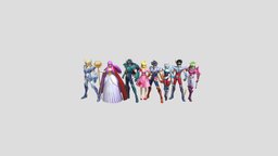 Saint Seiya model saint, saint-seiya-awakening