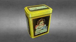 Chocolate can can, lata, chocolate, scan3d, chocolat, einscan, einscan-se, scan