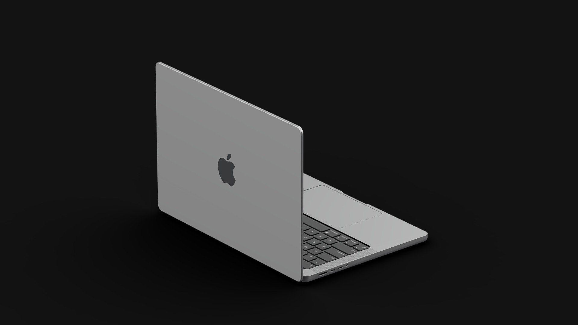 Supercharged for pros.

The most powerful MacBook Pro ever is here. With the blazing-fast M1 Pro or M1 Max chip — the first Apple silicon designed for pros — you get groundbreaking performance and amazing battery life. Add to that a stunning Liquid Retina XDR display, the best camera and audio ever in a Mac notebook, and all the ports you need. The first notebook of its kind, this MacBook Pro is a beast 3d model