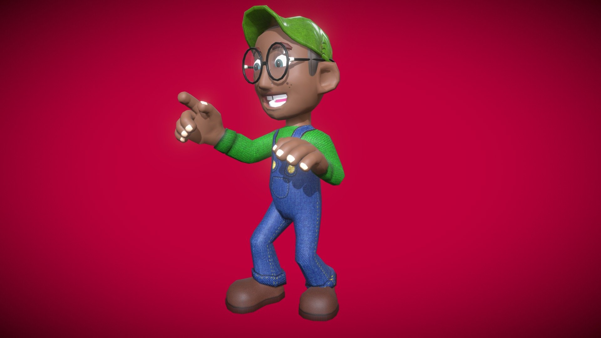 Esta Cena 3D faz parte dos Cursos de Animação 3D e Programação do professor Tito Petri.
© Pode ser utilizado livremente nos seus projetos pessoais e profissionais.
&hellip;
Aprenda Programar, Criar Personagens, Games &amp; Realidade Virtual.
Inscreva-se no portal com mais de 60 Cursos só de 3D, Games, VR e AR!




de 2.500 videoaulas de:
Blender | Unity | Spark AR | Xcode | Android | Scratch | Tinkercad | Python | Java | Swift | ARKit | outros&hellip;

Conheça mais em: www.titopetri.com.br - Jogador | Player - Cartoon Boy - ToscoMan 3D - Download Free 3D model by titopetri 3d model