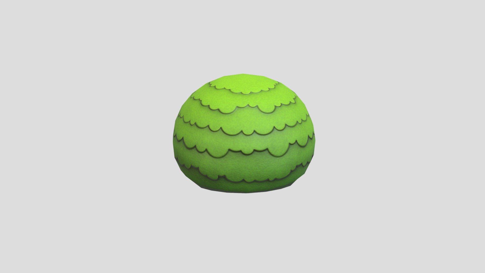 Cartoon Bush 3d model.      
    


File Format      
 
- 3ds max 2021  
 
- FBX  
 
- OBJ  
    


Clean topology    

No Rig                          

Non-overlapping unwrapped UVs        
 


PNG texture               

2048x2048                


- Base Color                        

- Normal                            

- Roughness                         



216 polygons                          

218 vertexs                          
 - Cartoon Bush 002 - Buy Royalty Free 3D model by bariacg 3d model