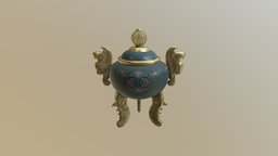 Chinese vase substancepainter, substance