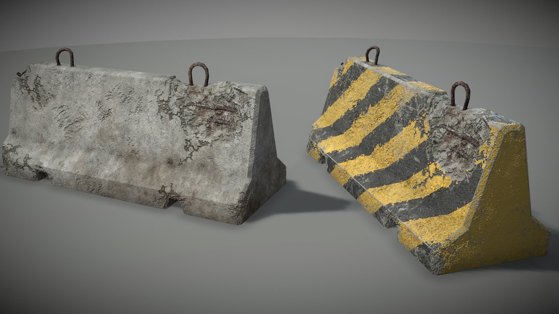 Game ready, low polygon model. Real world scale.

One 3D mesh with two texture variants and 3 LOD.

For 3D view used 2k Jpeg textures. In rar included 2k and 4k png textures.

Textures: BaseColor, Normal Map, Roughness, Metallic, Ambient Occlusion

Poly count:

Base - 757 polys (1258 triangles)

Lod1 - 510 polys (890 triangles)

Lod2 - 366 polys (608 triangles)

Lod3 - 252 polys (406 triangles)

In rar fbx ver 2015 and obj with 2k and 4k textures 3d model