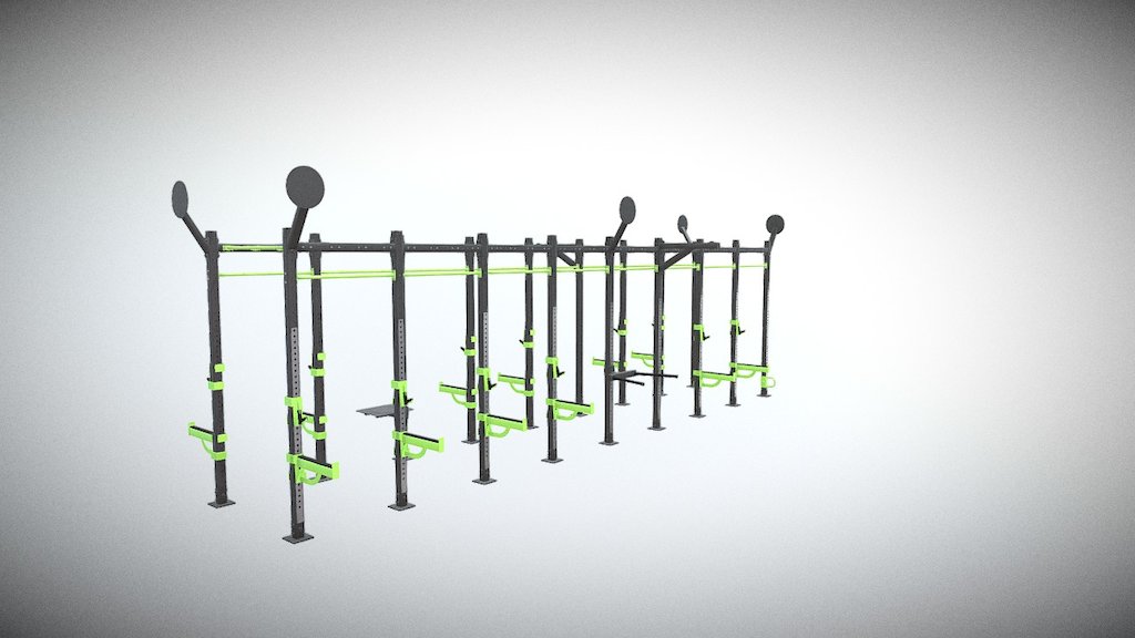 http://dhz-fitness.de/en/crosstraining#E6207 - CROSSTRAINING TOWER - 3D model by supersport-fitness 3d model