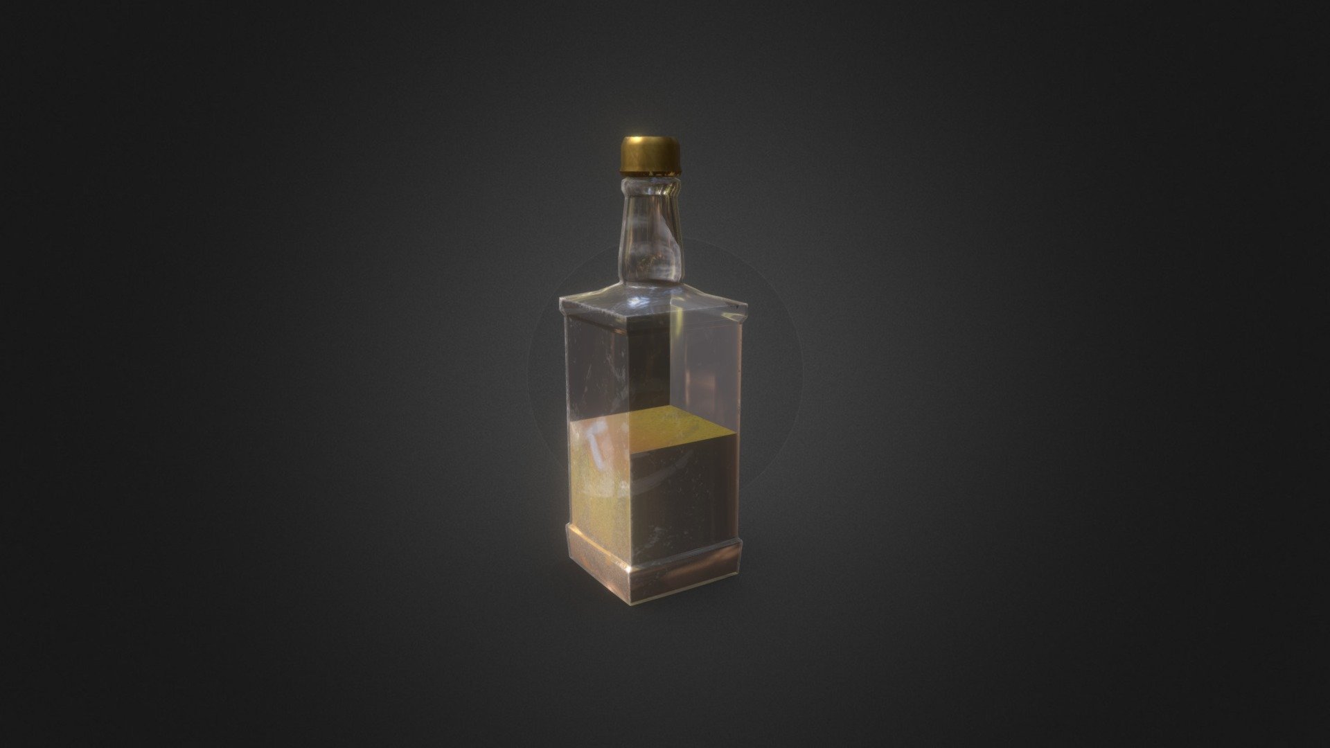 Leave a like if you enjoy my model!

Modeled on 3dsMax, textures in Substance - Wisky Bottle - Download Free 3D model by PsychoBoom (@PabloAlison) 3d model