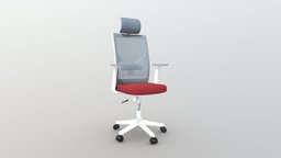 office chair student fbx, substancepainter, blender
