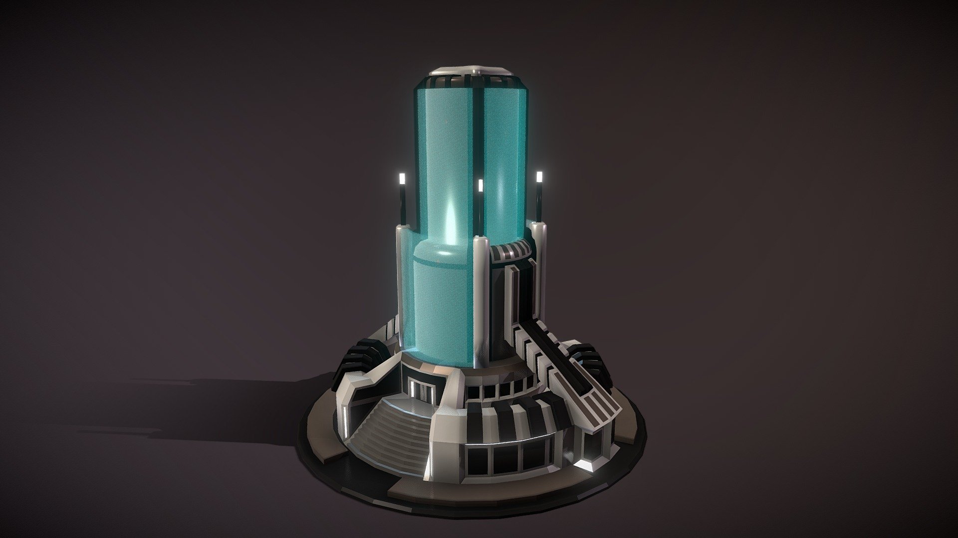 Education Centre from my game “Lords of power”. One of the buildings for building your own city. Low-poly, color-palettes, no animation.

For tile 40mx40mx40m.

Includes a set of textures




You can freely modify it and use in all of your games.

Optimized graphics: polygonality and very small textures 8x8 pixels allow you to use models in all game engines.

Correctly Inverted Normals (͡° ͜ʖ ͡°).

All my models from the game “Lords of power” are compatible in style and size, ready for use.

If you like my free models, you can support me on 
patreon 3d model