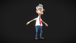 Old Man oldman, video-games, cartooncharacter, cartoon, topology-optimization