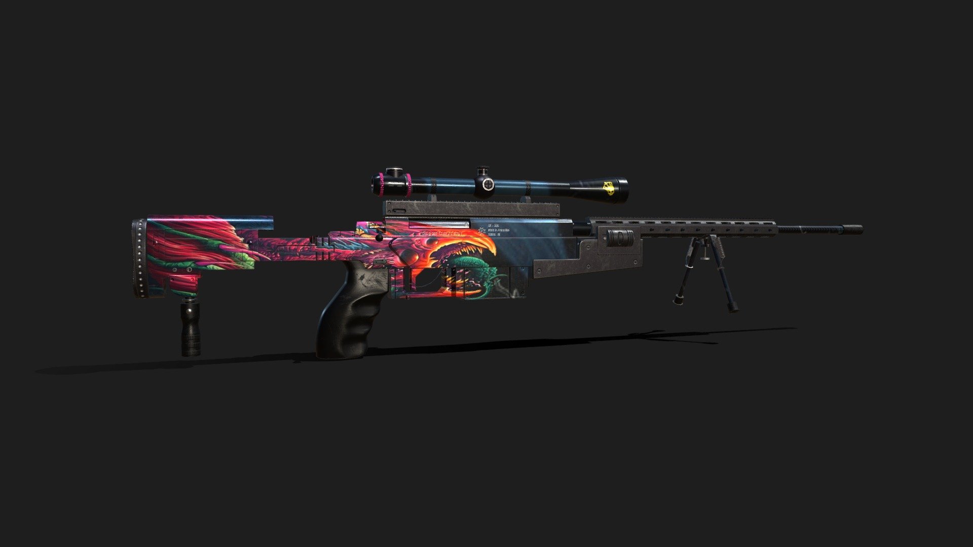 Made in Maya.

Texture in Substance Painter.

36556 Poly-Count.

2K Texture!
 - Yalguzag Sniper (Beast_Skin) - Download Free 3D model by Abhiraj_Pratap_Singh (@Abhirajpratapsingh) 3d model