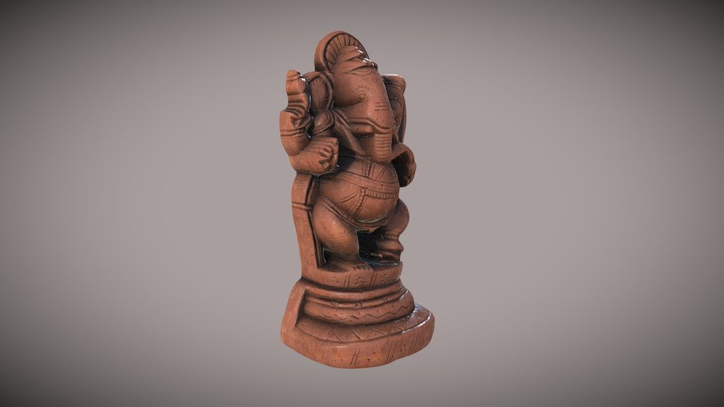 Classic Ganesh Low Poly - Download Free 3D model by Francesco Coldesina (@topfrank2013) 3d model