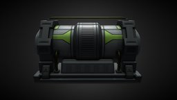 Sci-Fi Generator generator, metal, props, box, substancepainter, maya, game, sci-fi, technology