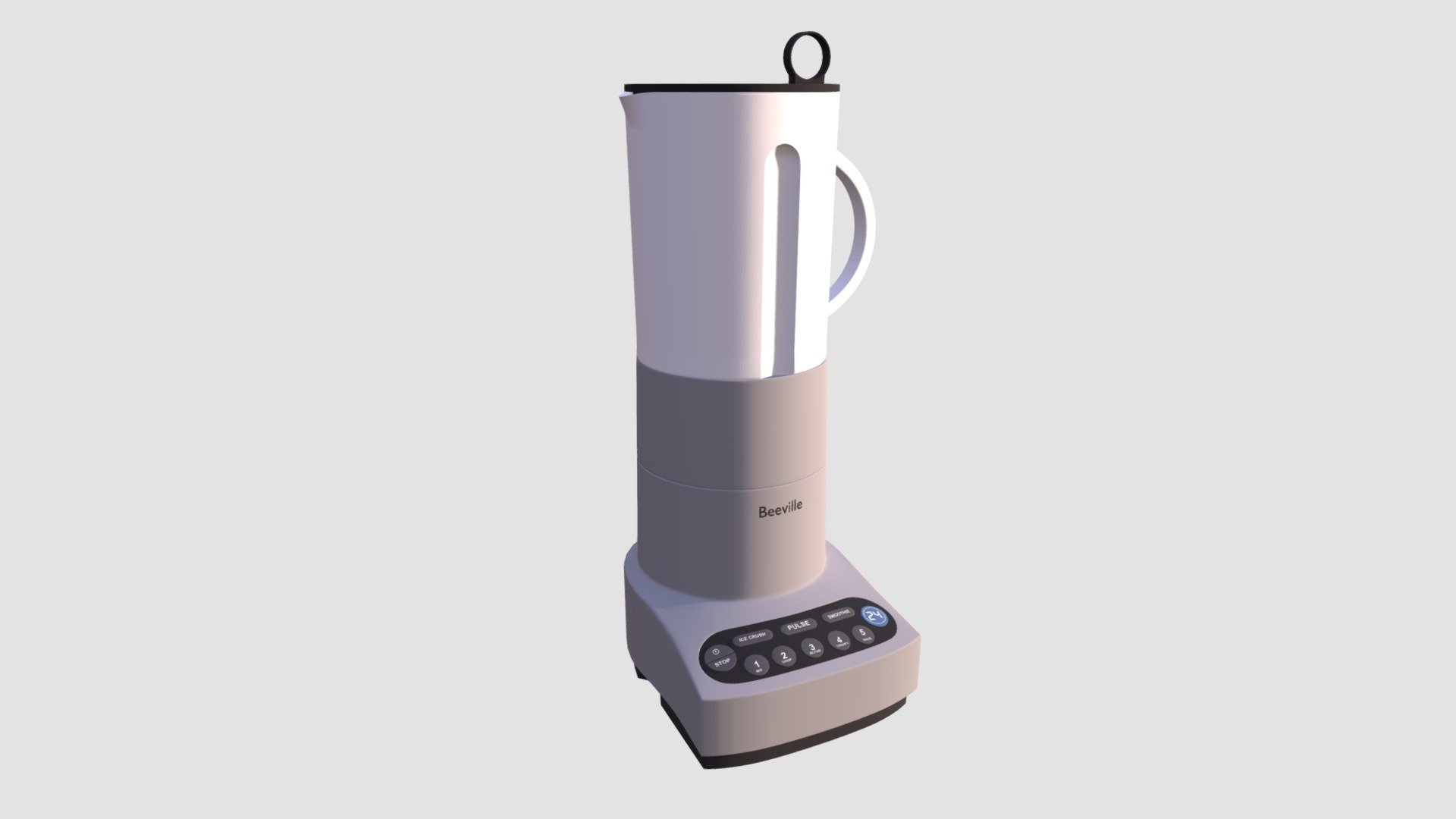 Highly detailed 3d model of blender with all textures, shaders and materials. It is ready to use, just put it into your scene 3d model