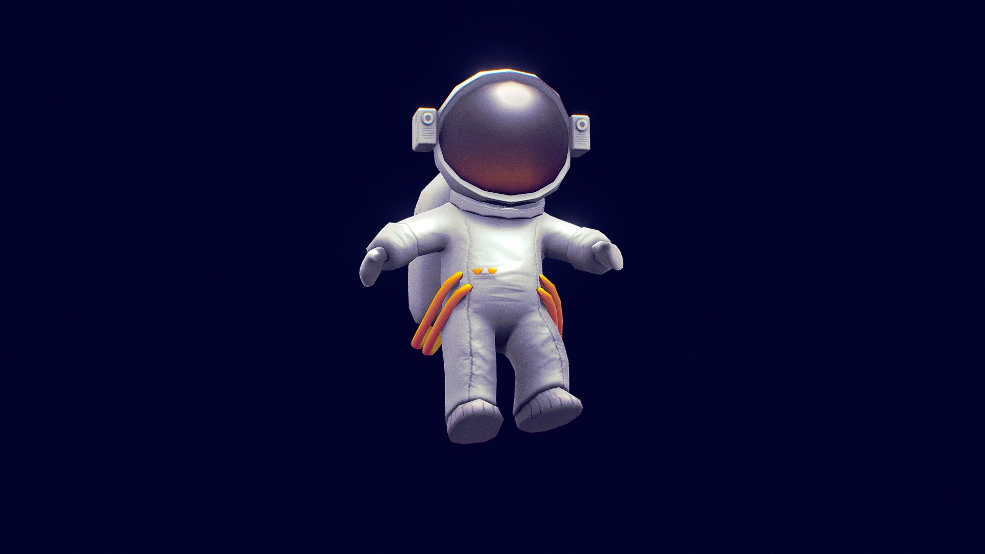 The scene is inspired by alien movies because why not&hellip; - Astro - 3D model by Aki (@Akishaqs) 3d model