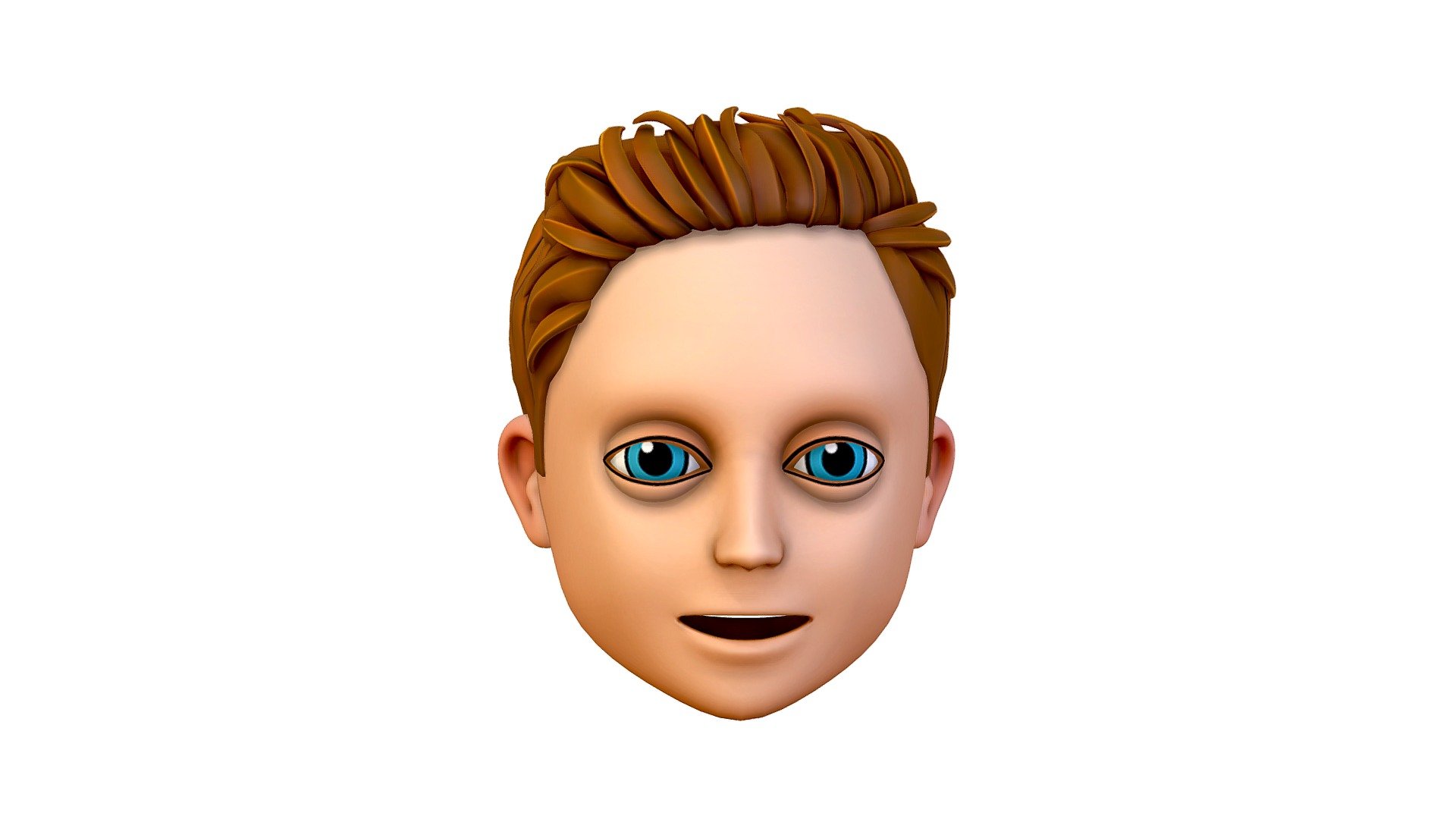 Short Hairstyle Cartoon Young Man Boy Head Icon

3DsMax, Maya file included

Textures 2048x2048 size

Accessories Collection: https://sketchfab.com/olegshuldiakov/collections/cartoon-accessories-avatar-collection-a9b2175e888f46b1a056e83cd80bfd6c

Beards Collection:
 - Short Hairstyle Cartoon Young Man Boy Head Icon - Buy Royalty Free 3D model by Oleg Shuldiakov (@olegshuldiakov) 3d model