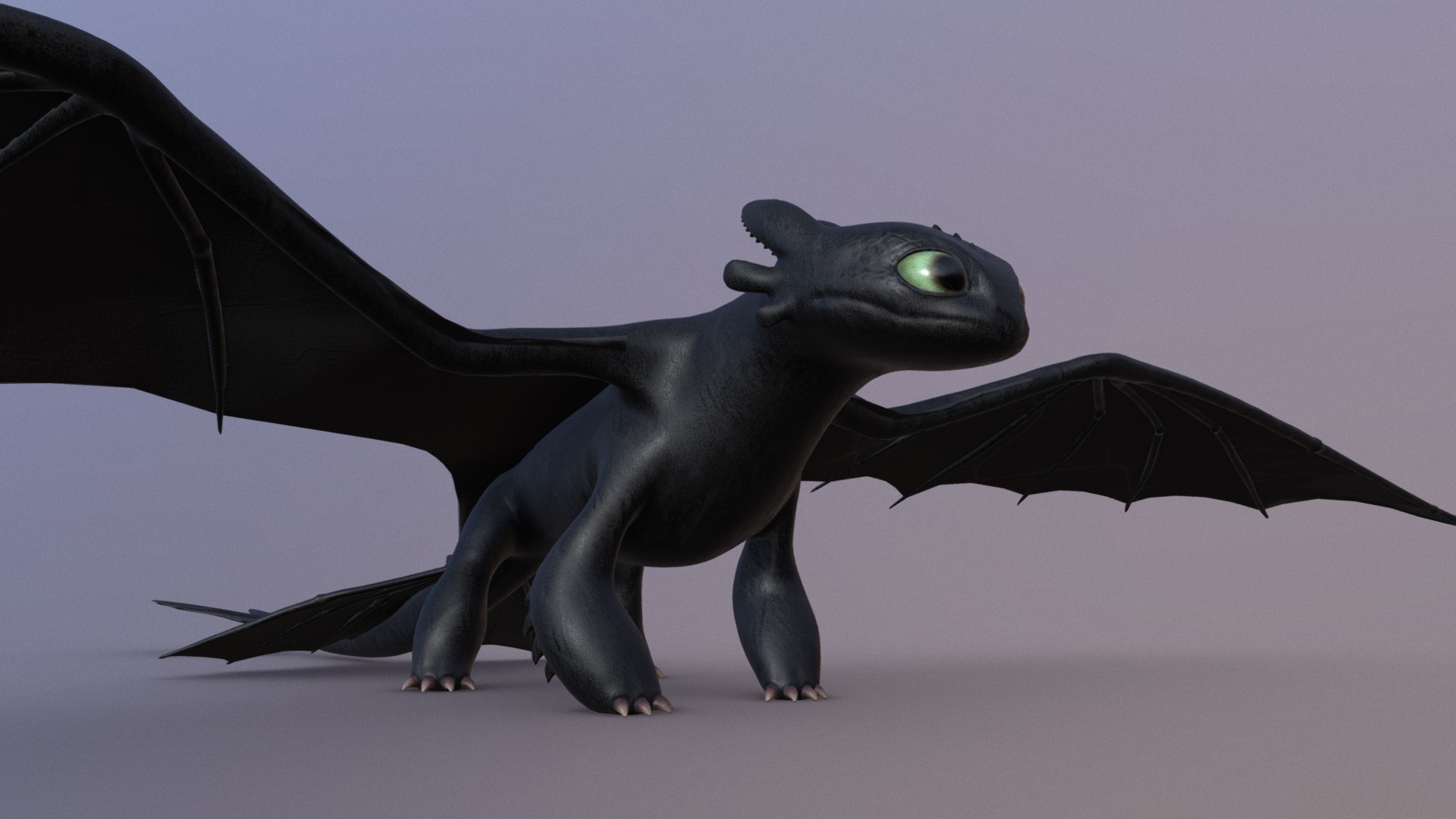 Character &ldquo;Toothless