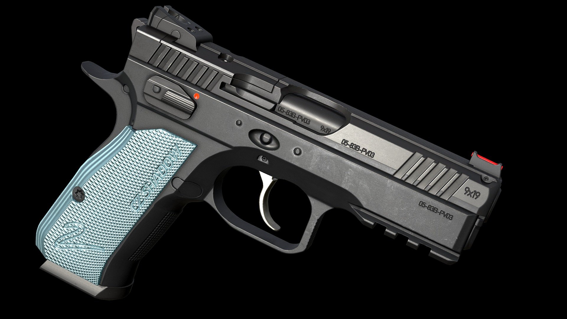 This asset contatins:

-low poly model

-1 4k texture set for PBR, Unreal Engine and Unity

The CZ 75 is a semi-automatic pistol made by Czech firearm manufacturer ČZUB. First introduced in 1975, it is one of the original &ldquo;wonder nines