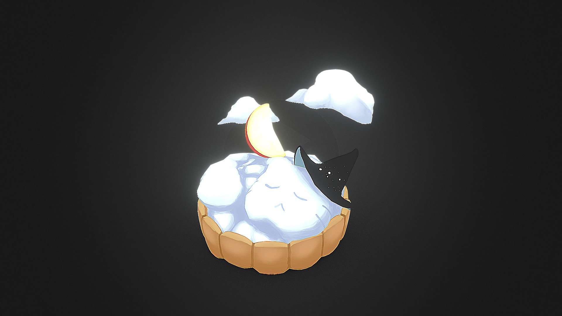 Concept by Nkim Illustration, &ldquo;Cloud cream tart