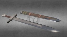 Ordon Sword Remake twilight, link, nintendo, twilightprincess, sketchfabweeklychallenge, sword, zelda, ordon